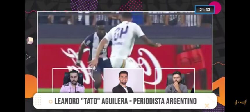 Leandro Aguilera : “Fue un partido desastroso de Boca”