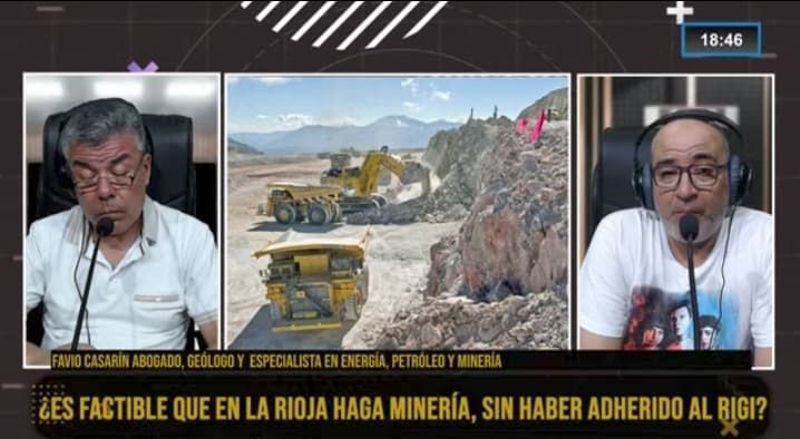 Favio Casarín: “La Rioja tiene recursos mineros, pero falta inversión y seguridad jurídica”