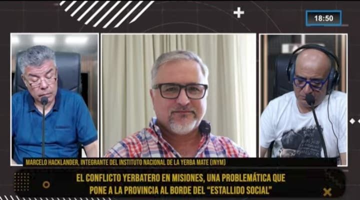 Marcelo Hacklander en Fénix: “La crisis de la yerba mate pone en jaque a los pequeños productores” Marcelo Hacklander en Fénix: “La crisis de la yerba mate pone en jaque a los pequeños productores”