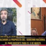 Sara García : “El gobierno no tiene voluntad de discutir una mejora salarial real”