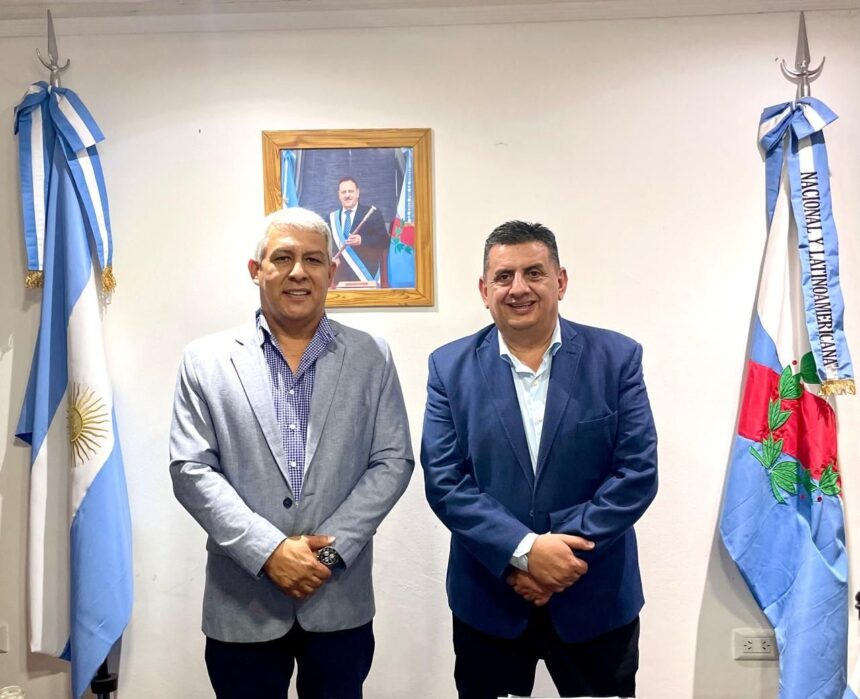 Ramón Vera y Uriel Vargas avanzan en una agenda de trabajo para San Martín Ramón Vera y Uriel Vargas avanzan en una agenda de trabajo para San Martín