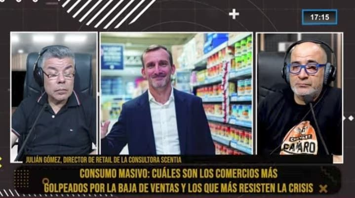 Julián Gómez en Fénix: “El consumo cayó en todos los sectores, salvo en farmacias y comercio online” Julián Gómez en Fénix: “El consumo cayó en todos los sectores, salvo en farmacias y comercio online”