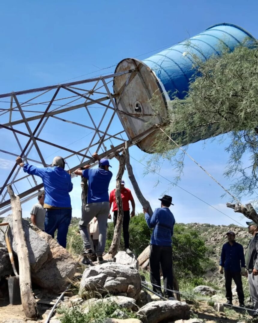 El Águila, Distrito El Tala | REPARACION DE TANQUE DE ALMACENAMIENTO DE AGUA Y TORRE