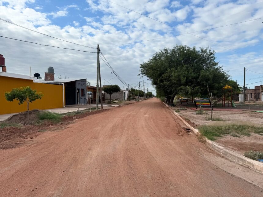 CHEPES | AVANZAN LOS TRABAJOS DE REACONDICIONAMIENTO DE CALLES
