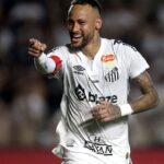 Neymar sigue dibujando obras de arte en el Santos: el golazo de tiro libre frente a Bragantino