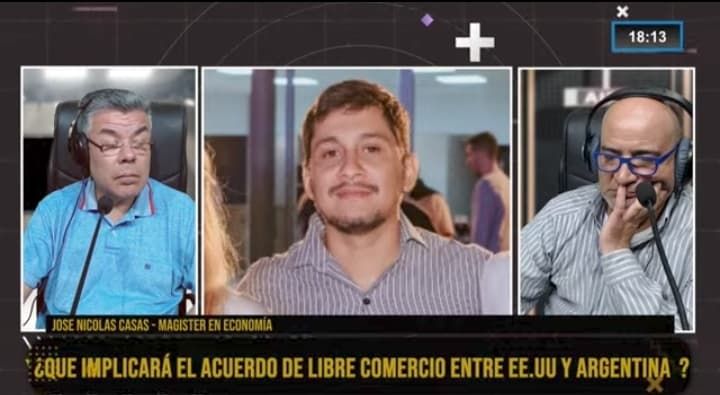 José Nicolás Casas en Fénix: “Un acuerdo de libre comercio podría impulsar la economía de La Rioja” José Nicolás Casas en Fénix: “Un acuerdo de libre comercio podría impulsar la economía de La Rioja”