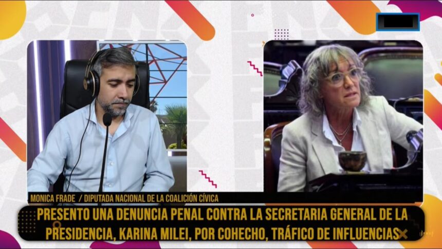 Denuncian a Karina Milei por “tráfico de influencias” en el criptogate