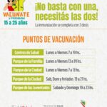 Instan a las juventudes a aplicarse la segunda dosis de la vacuna contra el dengue