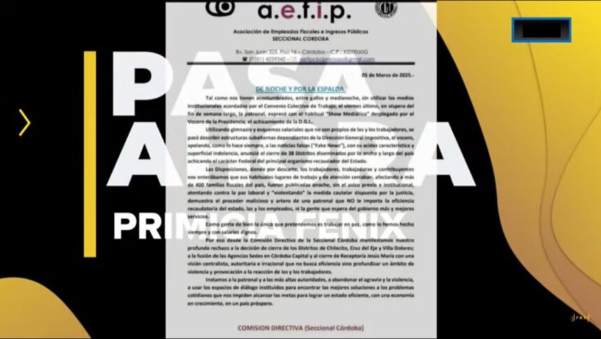 El gobierno nacional cerrará la delegación Chilecito de la DGI El gobierno nacional cerrará la delegación Chilecito de la DGI
