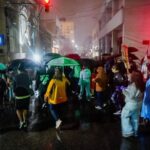 Bajo la lluvia y con firmeza: Las riojanas marcharon por sus derechos en el 8M