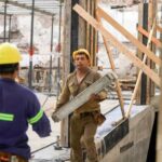 Mejoró la venta de insumos para la construcción