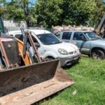 Cinco detenidos y máquinas secuestradas para evitar loteos ilegales en Almirante Brown