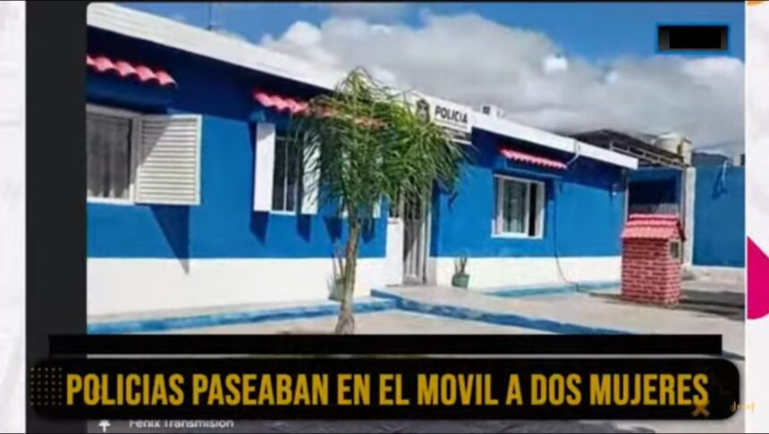 Los “Romeos” uniformados: policías paseaban a mujeres en el móvil Los “Romeos” uniformados: policías paseaban a mujeres en el móvil