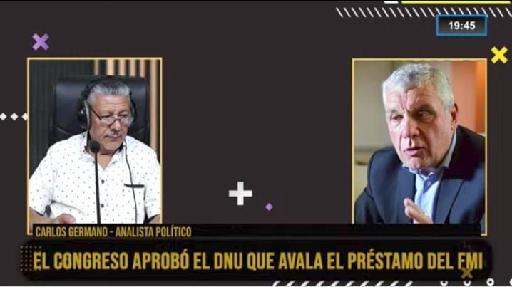 Carlos Germano en Fénix: “El gobierno avanza, pero la incertidumbre no desaparece” Carlos Germano en Fénix: “El gobierno avanza, pero la incertidumbre no desaparece”
