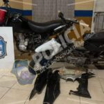 La Policia secuestró una motocicleta que fue robada y abandonada en Ruta 40