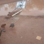 Intensa lluvia en Chamical: Uno de los parajes más afectados es Pozo Redondo