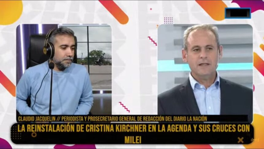Claudio Jacquelin en Fénix: “Cristina y Milei son 2 caras de una misma moneda” Claudio Jacquelin en Fénix: “Cristina y Milei son 2 caras de una misma moneda”
