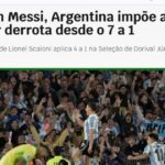 “Vergonzosa” y “triste”: la prensa de Brasil fue lapidaria tras la paliza histórica de la Scaloneta