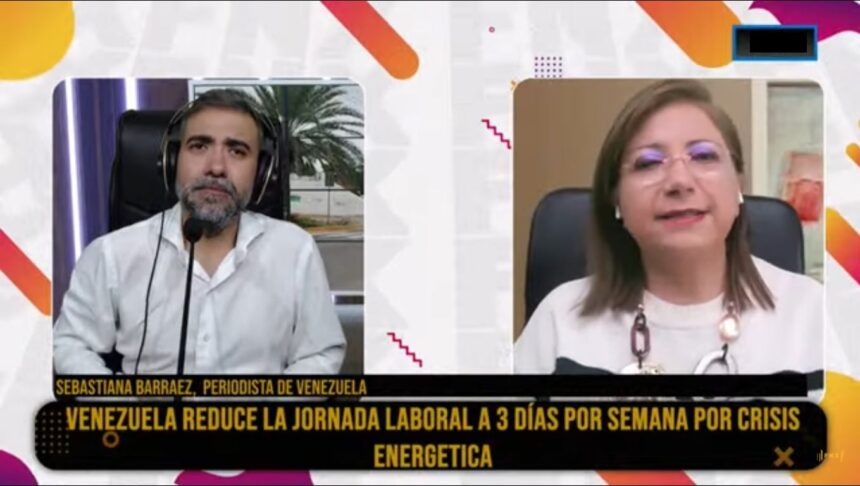 Sebastiana Barraez: “Esto le sirve a Maduro para justificar la ineficiencia del gobierno”