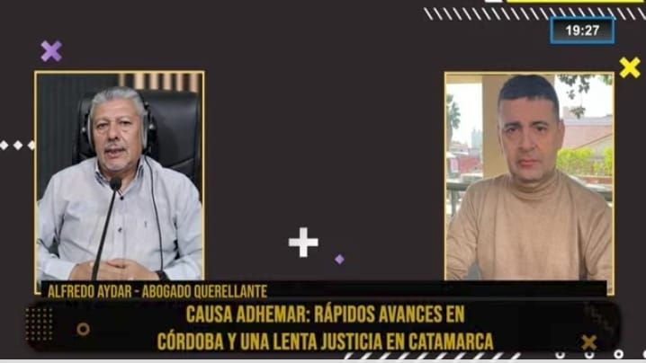 Alfredo Aydar en Fénix: “La justicia de Catamarca fue cómplice del encubrimiento”