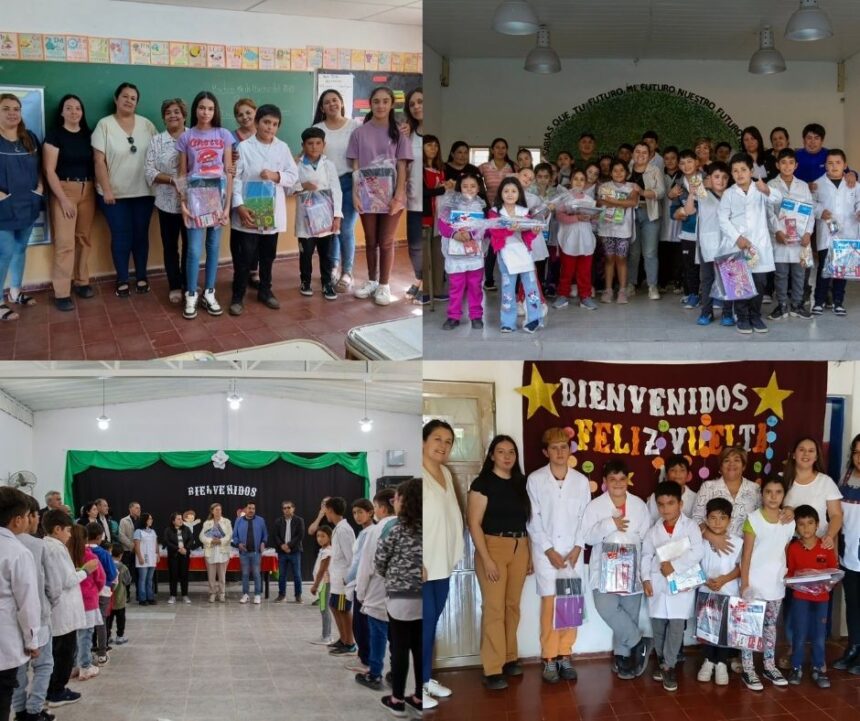 CHEPES | ENTREGA DE KITS ESCOLARES EN EL INTERIOR DEPARTAMENTAL