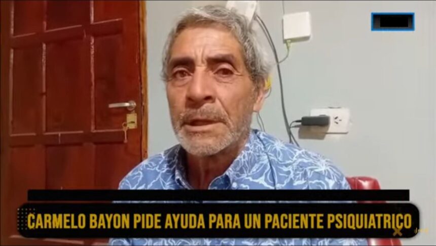 Chilecito: hombre pide ayuda para tratar a su hijastro con problemas psiquiátricos