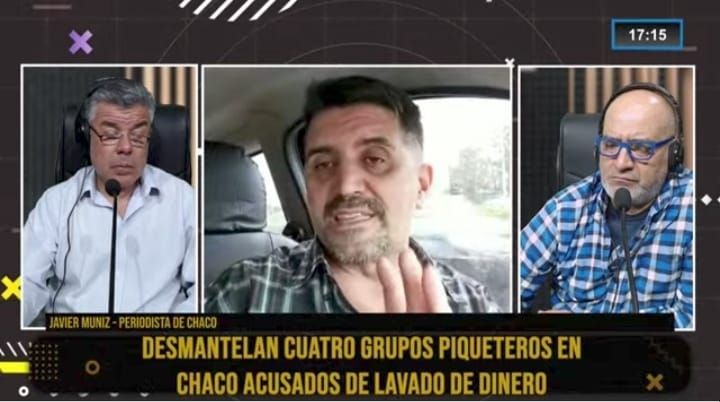 Javier Muniz en Fénix: “Lo que pasó en Chaco con la plata de los pobres es escandaloso”