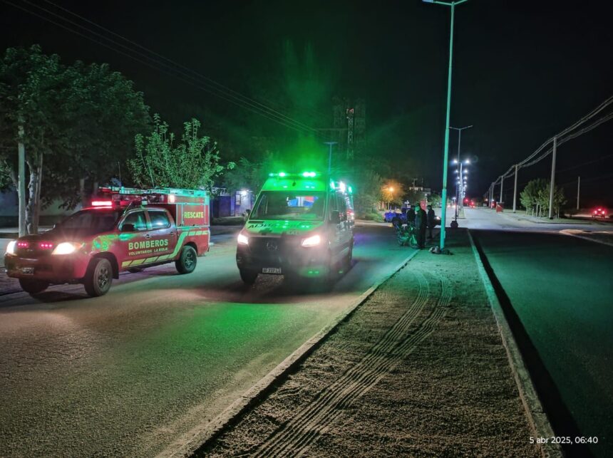 Motociclista resultó herida tras colisionar con un equino en Av. Ortiz de Ocampo
