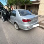 Choque entre una moto y un auto en Guido Spano y Agüero Vera no dejó heridos