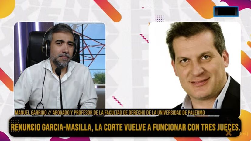 Manuel Garrido en Fénix: “El gobierno debe proponer otros candidatos para la Corte”