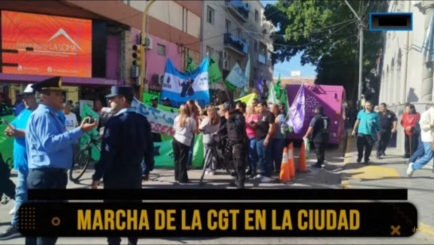 Gremios riojanos marchan en la previa del paro general