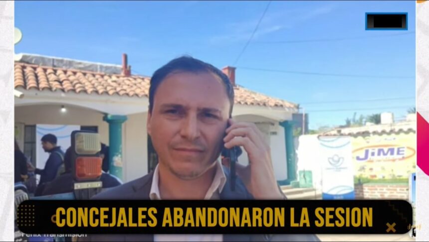 Concejales opositores se retiraron de la sesión acusando censura: “Fue un circo” Concejales opositores se retiraron de la sesión acusando censura: “Fue un circo”
