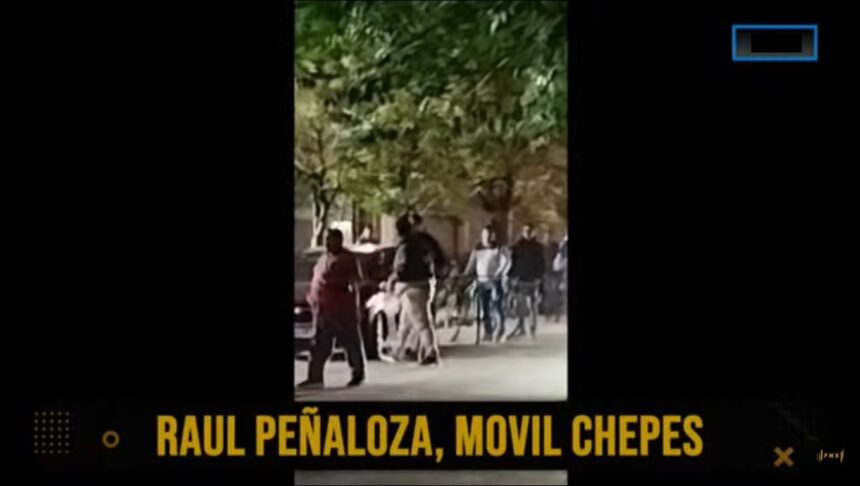 Chepes: jóvenes agredieron con una patineta Chepes: jóvenes agredieron con una patineta