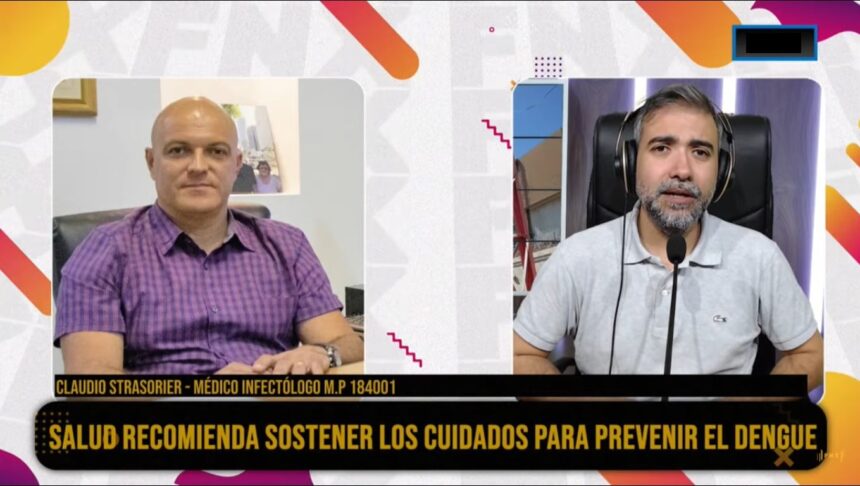Claudio Strasorier en Fénix: “este año hemos tenido muchísimo menos dengue que en otros años” Claudio Strasorier en Fénix: “este año hemos tenido muchísimo menos dengue que en otros años”