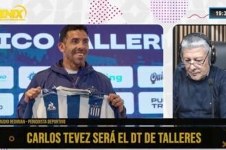 Carlos Tévez será el nuevo director técnico de Talleres de Córdoba