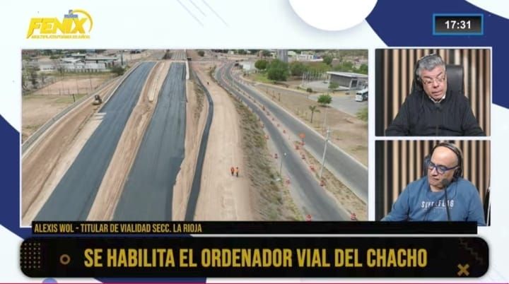 Habilitan el ordenador vial del Chacho: solo restan detalles de iluminación y cartelería