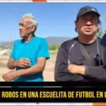 Escuela de fútbol sufre reiterados robos de luminarias y equipamiento
